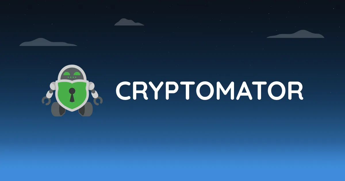 Cryptomator 界面截图